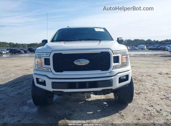 1FTEW1EP8KFB87990 2019 FORD F150 Белый Вид щитка приборов