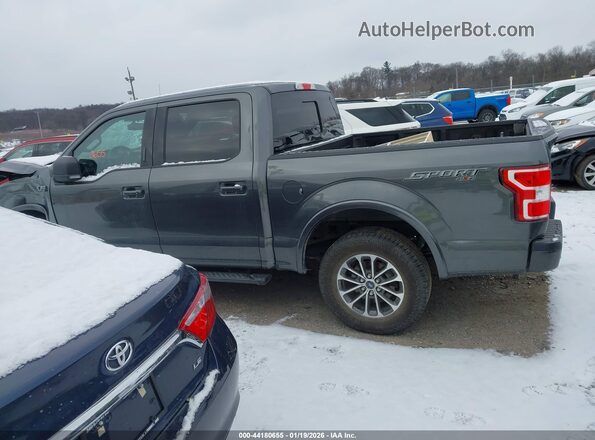 1FTEW1EP9KFB27409 2019 FORD F150 Gray Vista interior trasera