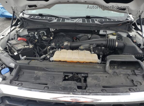 1FTEX1CB2NKE44500 2022 FORD F150 White Սալոնի հետևի տեսք