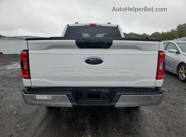 1FTEX1CB2NKE44500 2022 FORD F150 White Հետևի տեսք