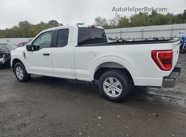 1FTEX1CB2NKE44500 2022 FORD F150 White Հետևի ձախ