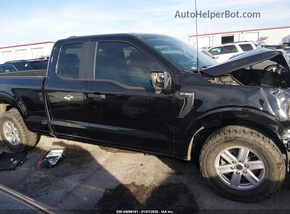1FTEX1CB6MKE54865 2021 FORD F150 Черный Панорамный вид салона 360°