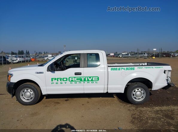 1FTEX1CB8LKF27362 2020 FORD F150 White სალონის 360-გრადუსიანი ხედი
