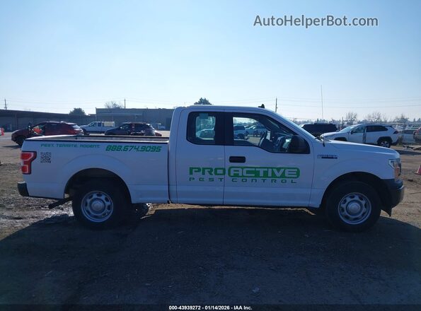1FTEX1CB8LKF27362 2020 FORD F150 White უკანა სალონის ხედი