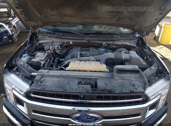 1FTEX1CP6JKF60255 2018 FORD F150 Black 