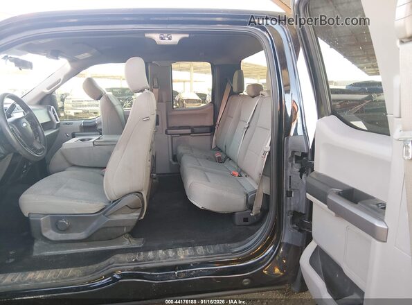 1FTEX1CP6JKF60255 2018 FORD F150 Black 