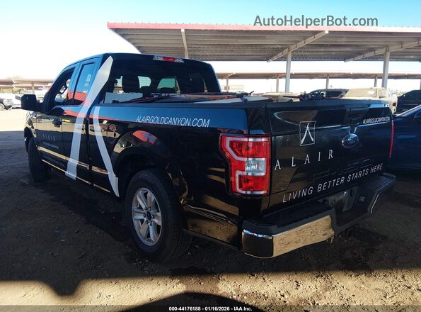 1FTEX1CP6JKF60255 2018 FORD F150 Black 