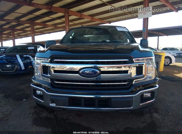 1FTEX1CP6JKF60255 2018 FORD F150 Black 