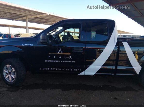 1FTEX1CP6JKF60255 2018 FORD F150 Black 
