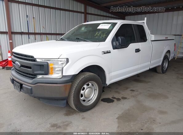 1FTEX1CP8LKE17133 2020 FORD F150 White Vista tres cuartos delantera izquierda