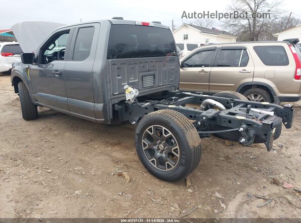 1FTEX2KP4SKE02067 2025 FORD F150 Gray Հետևի ձախ