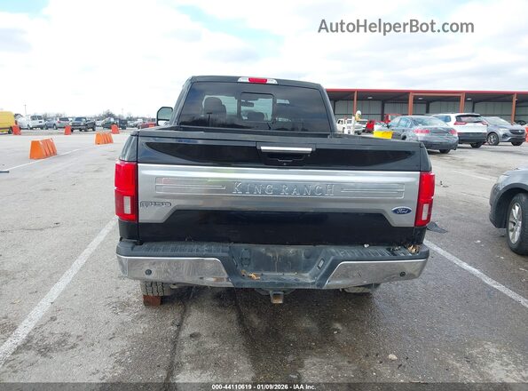 1FTFW1E51JFD98613 2018 FORD F150 Черный 