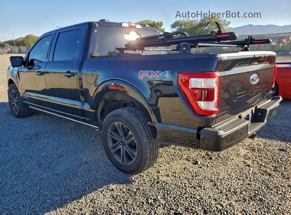 1FTFW1ED7NFA50019 2022 FORD F150 Black Tył lewy