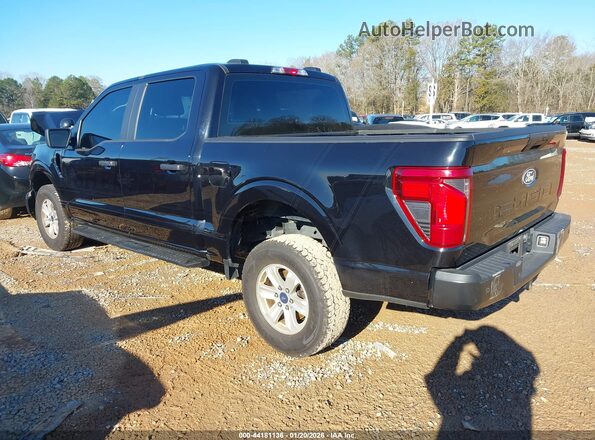 1FTFW1P83RKD73108 2024 FORD F-150 POLICE RESPONDER Black Trasero izquierdo