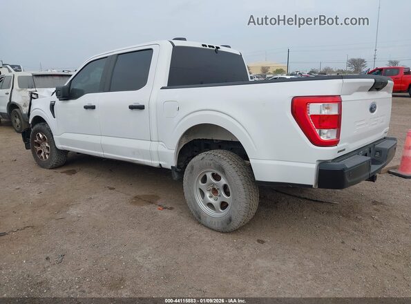 1FTFW1P86NKD26083 2022 FORD F-150 POLICE RESPONDER Белый Задняя левая четверть