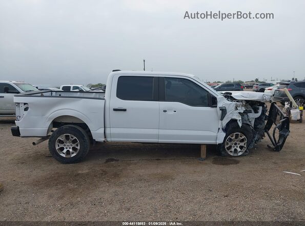 1FTFW1P86NKD26083 2022 FORD F-150 POLICE RESPONDER Белый Вид задней части салона