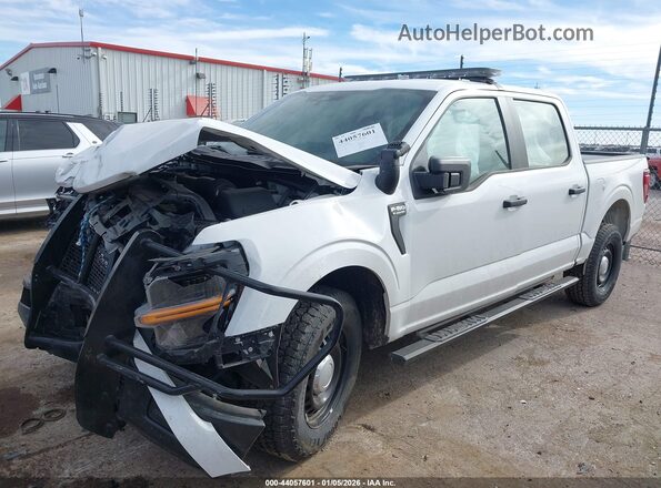 1FTFW1P8XRKF34585 2024 FORD F-150 POLICE RESPONDER White Vista tres cuartos delantera izquierda