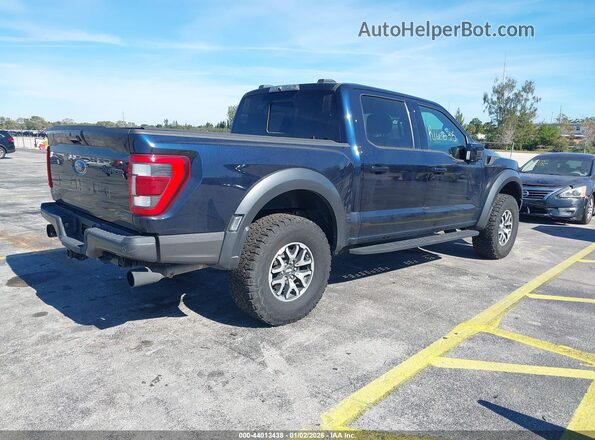 1FTFW1RG0PFA63508 2023 FORD F150 Dark Blue უკანა მარჯვენა