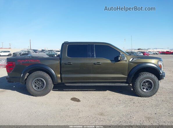 1FTFW1RG2RFC18613 2024 FORD F150 Green Սալոնի 360 աստիճան տեսք