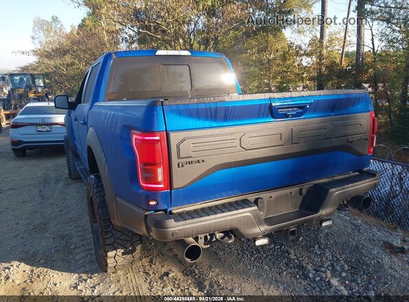 1FTFW1RG8JFD72070 2018 FORD F150 Blue უკანა მარცხენა