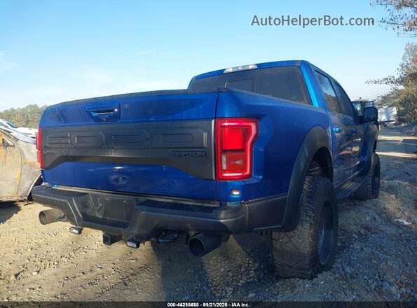 1FTFW1RG8JFD72070 2018 FORD F150 Blue უკანა მარჯვენა