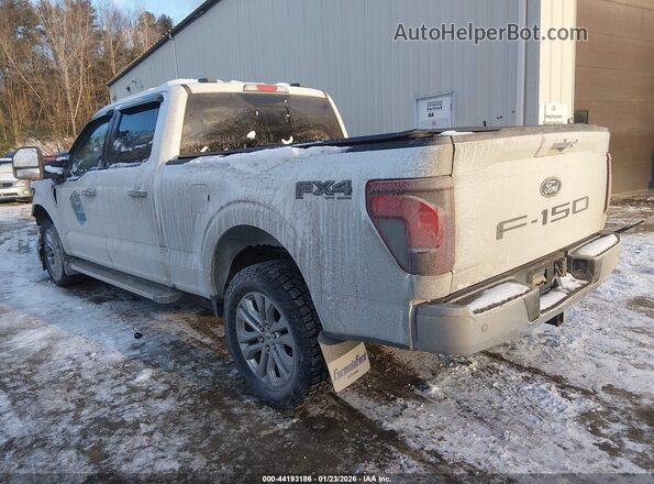 1FTFW3L84RKF09439 2024 FORD F150 White Trasero izquierdo