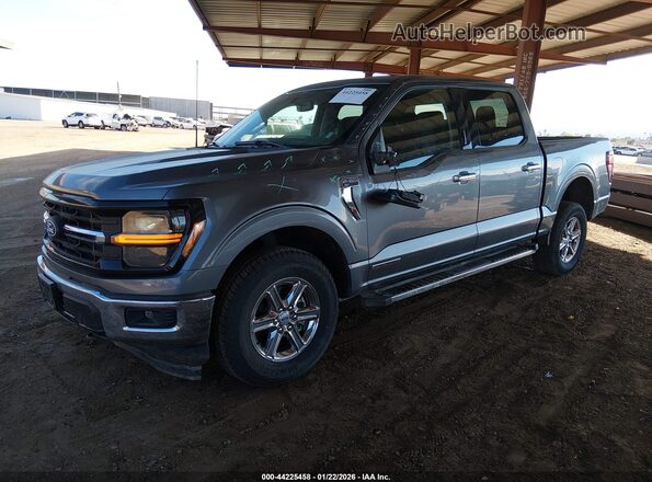 1FTFW3LD2RFA41104 2024 FORD F150 Gray Front left