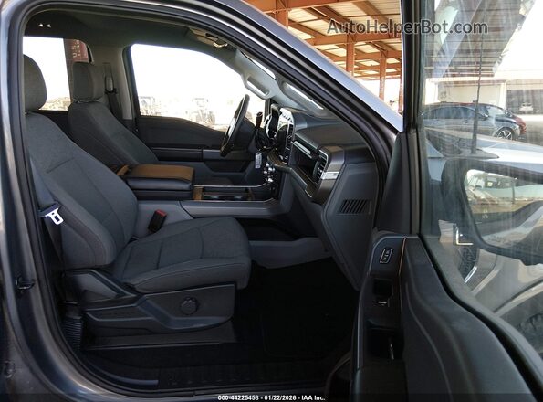 1FTFW3LD2RFA41104 2024 FORD F150 Gray Front interior view