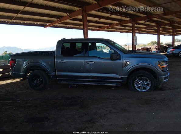 1FTFW3LD2RFA41104 2024 FORD F150 Gray Rear interior view