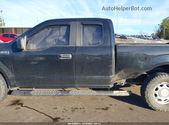 1FTFX1E54JKE97298 2018 FORD F150 Black Widok z przodu