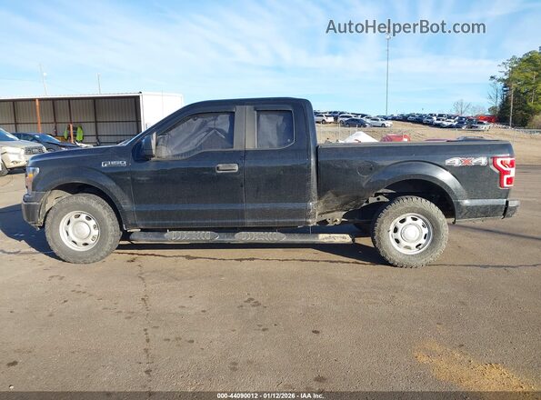1FTFX1E54JKE97298 2018 FORD F150 Black Widok wnętrza 360 stopni