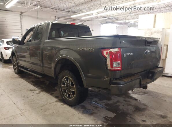 1FTFX1EF6GFA74765 2016 FORD F150 Gray Задня ліва чверть
