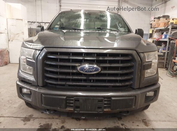 1FTFX1EF6GFA74765 2016 FORD F150 Gray Вид щитка приладів