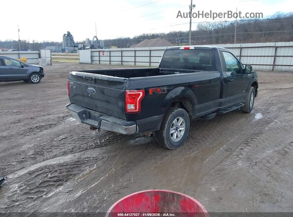 1FTNF1EG9GKF42485 2016 FORD F150 Black Հետևի աջ