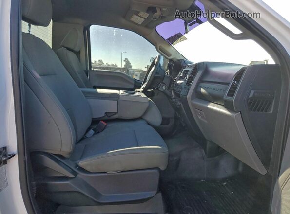 1FTRF3A62MED40513 2021 FORD F350 White Vista de los asientos traseros