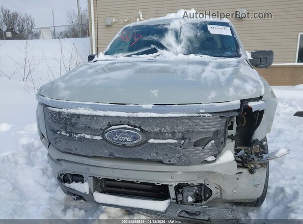 1FTVW1EV8PWG35120 2023 FORD F-150 LIGHTNING Gray Widok zestawu wskaźników