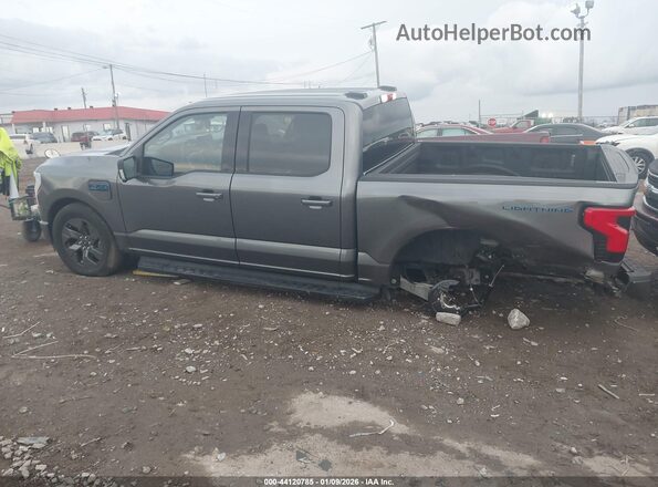 1FTVW3L71SWG05420 2025 FORD F-150 LIGHTNING Gray Widok wnętrza 360 stopni