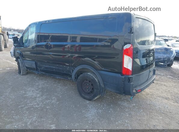 1FTYE1Y86MKA34331 2021 FORD TRANSIT-150 Black Rear left