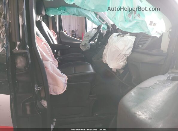1FTYE1Y86MKA34331 2021 FORD TRANSIT-150 Black Front interior view