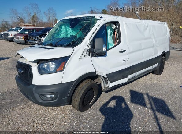 1FTYE1Y87PKA83302 2023 FORD TRANSIT-150 Синий Передняя левая четверть