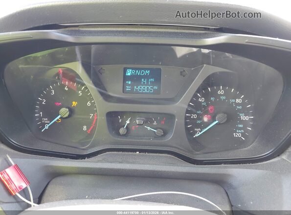 1FTYE1YM2HKB25731 2017 FORD TRANSIT-150 White Հետևի նստատեղերի տեսք