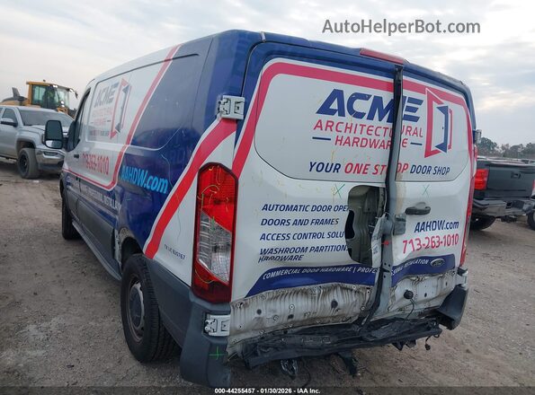 1FTYE1YMXHKA65763 2017 FORD TRANSIT-150 Белый Задняя левая четверть