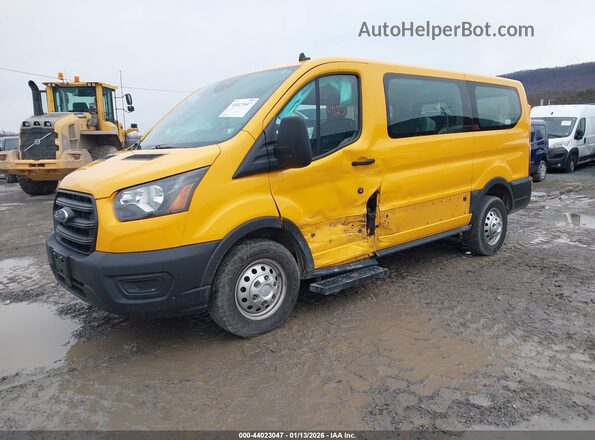 1FTYE2Y83LKB12844 2020 FORD TRANSIT-150 Yellow Przód lewy