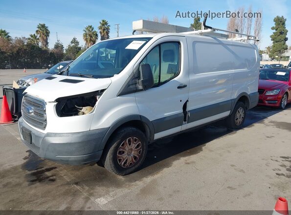 1FTYR1ZM1GKA34466 2016 FORD TRANSIT-250 White Vista tres cuartos delantera izquierda
