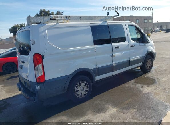 1FTYR1ZM1GKA34466 2016 FORD TRANSIT-250 White Trasero derecho