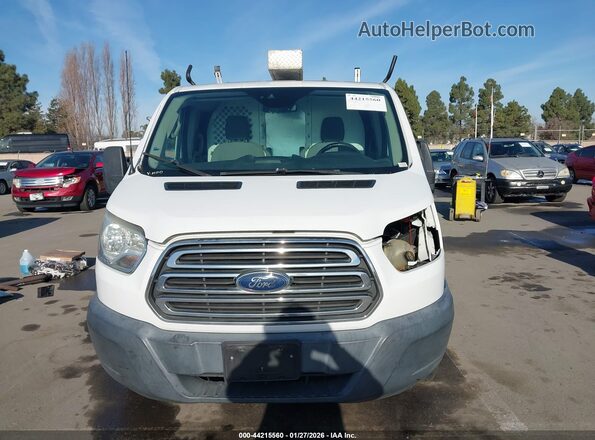 1FTYR1ZM1GKA34466 2016 FORD TRANSIT-250 White Vista interior trasera