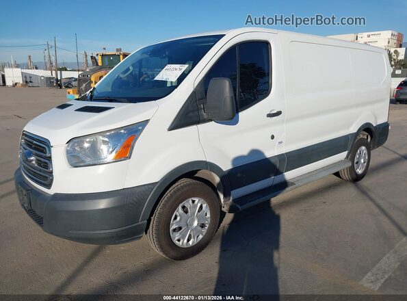1FTYR1ZM1HKB29613 2017 FORD TRANSIT-250 White Front left