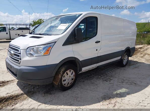 1FTYR1ZM5JKA64643 2018 FORD TRANSIT-250 White წინა მარცხენა ხედი სამი მეოთხედიდან