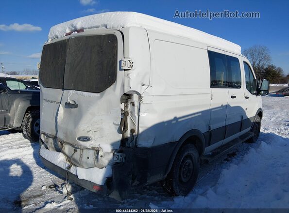 1FTYR1ZM6HKA63995 2017 FORD TRANSIT-250 White Trasero derecho