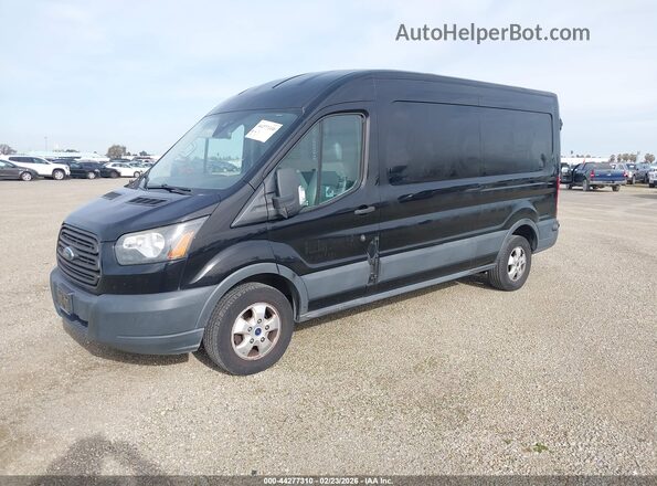 1FTYR2CM5HKB48731 2017 FORD TRANSIT-250 Black Vista tres cuartos delantera izquierda